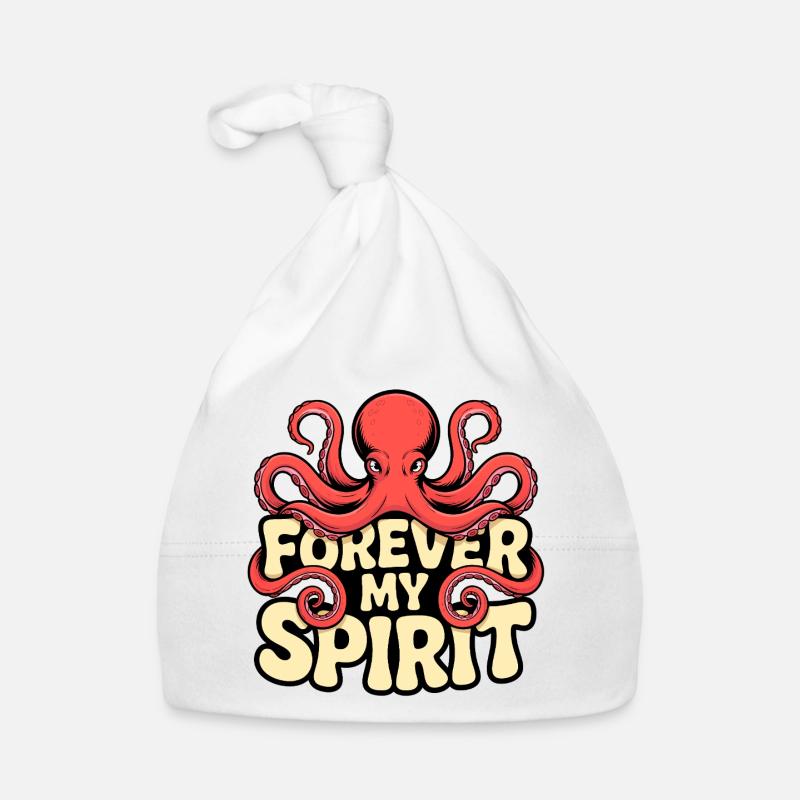 Octopus Vibes Baby Bio-Mütze