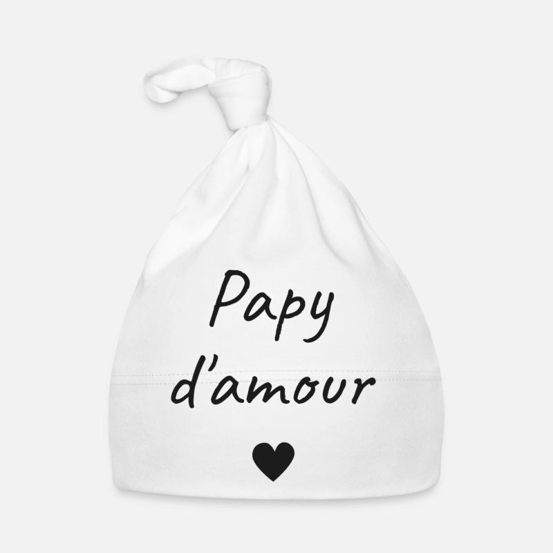 Papy d'Amour Bonnet bio Bébé