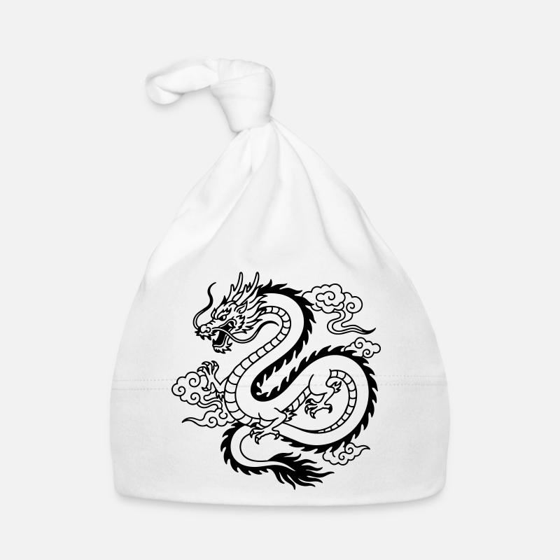 Chinesischer Drache Baby Bio-Mütze