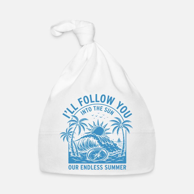 Endless Summer Sunscape Organic Baby Cap
