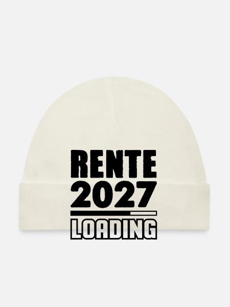 Chargement de la pension 2027 - Bonnet bio Bébé - blanc - Devant