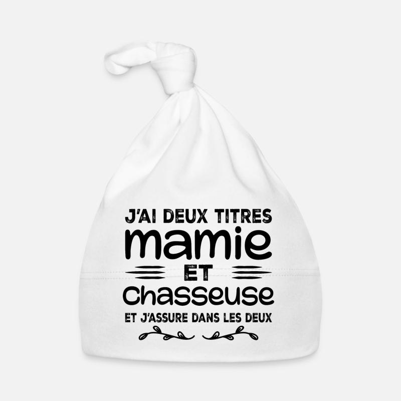 Zwei Titel Granny Hunter | Oma | Jagd Baby Bio-Mütze