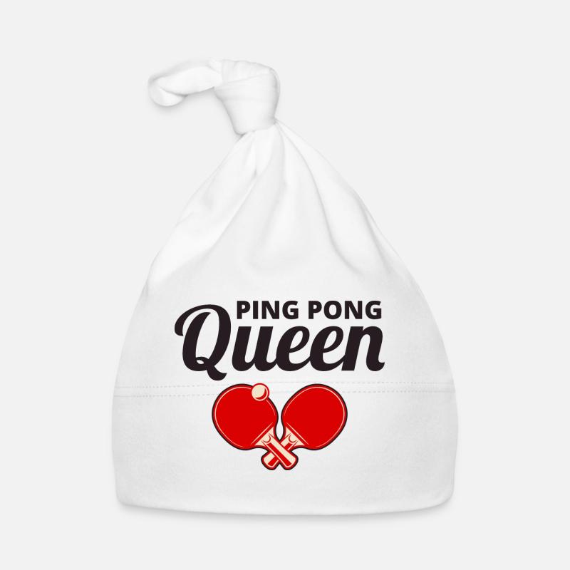 Ping Pong Master Table Tennis Coach Paddle Player Organic Baby Cap