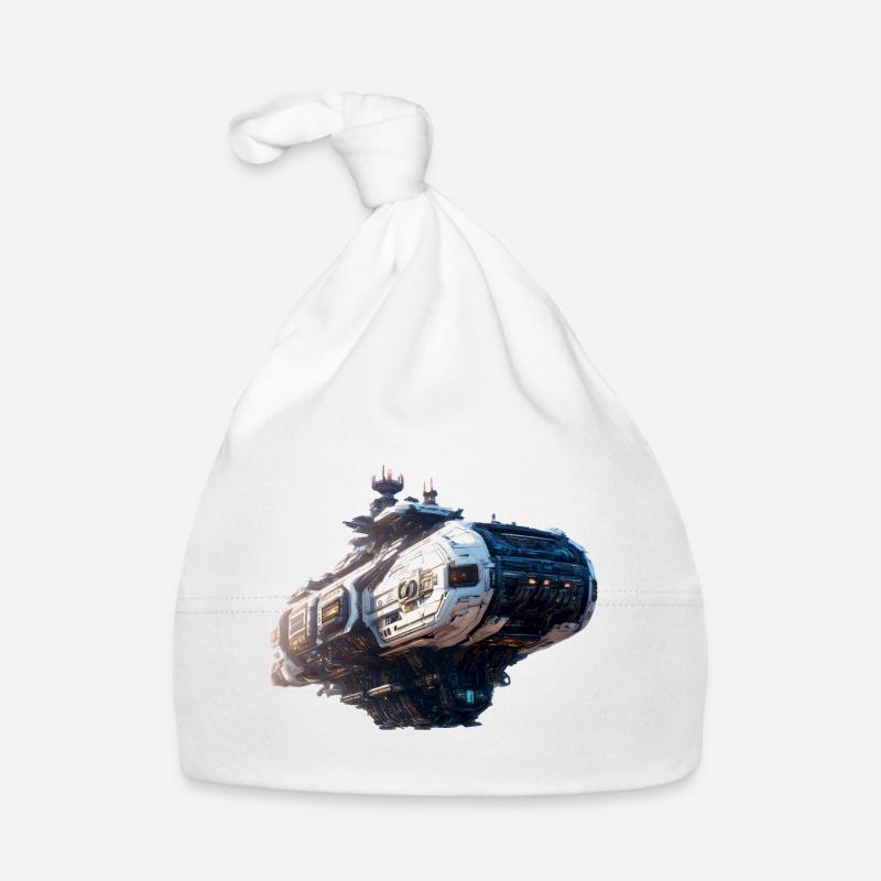 Cyberpunk-Raumschiff Baby Bio-Mütze
