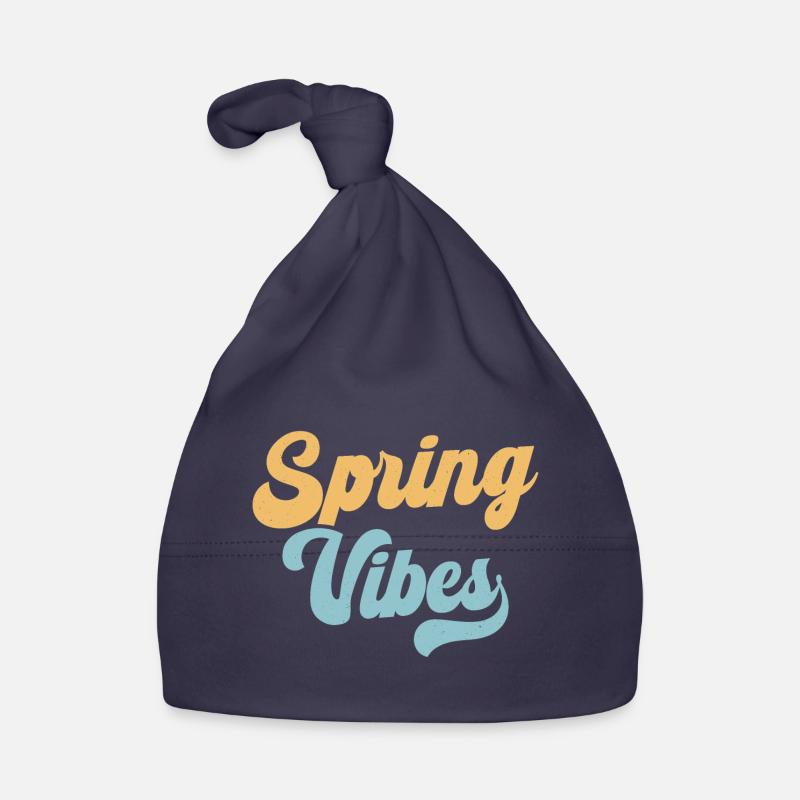 Spring Vibes Organic Baby Cap