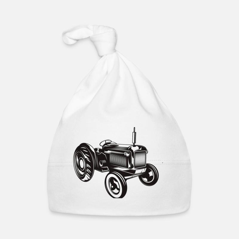 Traktor Baby Bio-Mütze