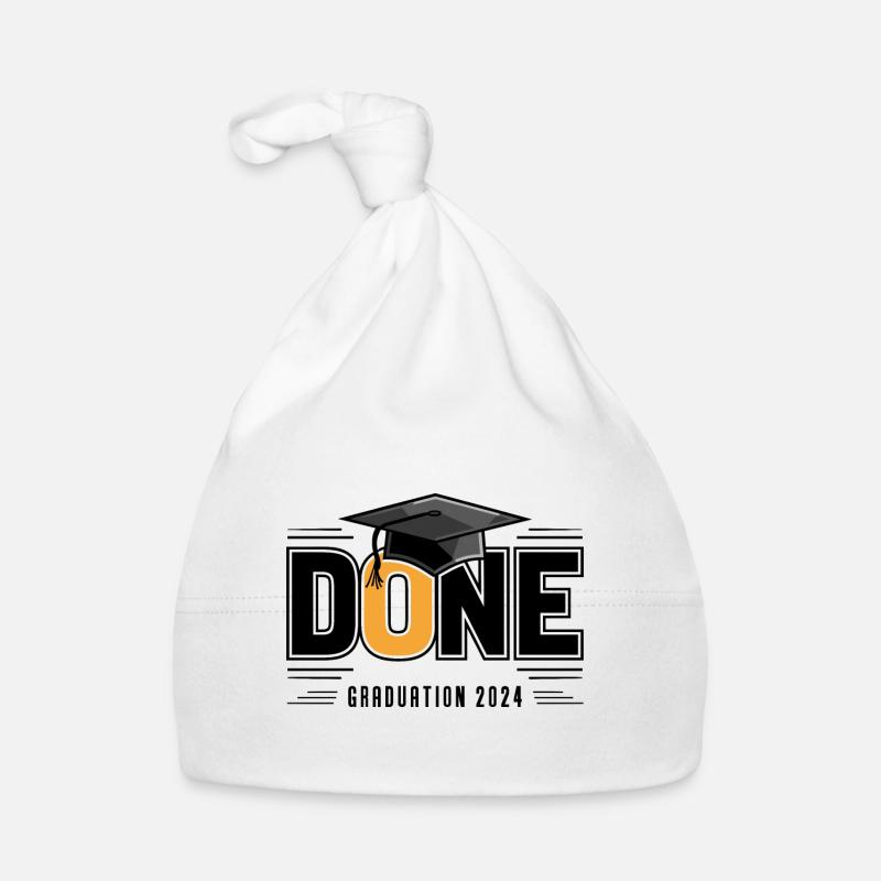 École de cérémonie de remise des diplômes de la classe de 2024 Bonnet bio Bébé