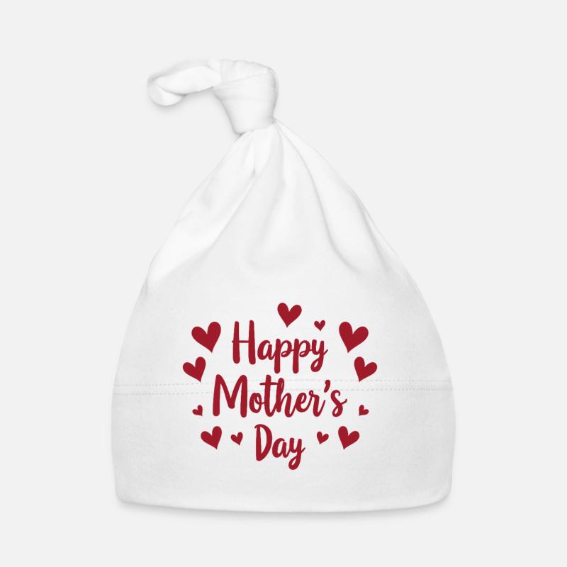 Herzlicher Gruß zum Muttertag Baby Bio-Mütze
