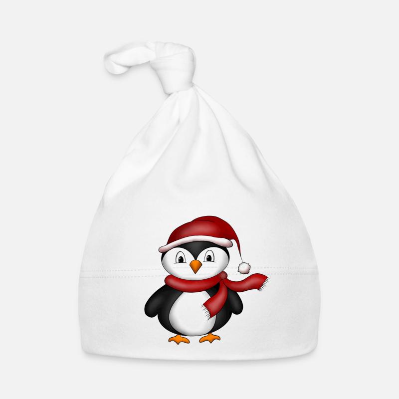 Pinguin Baby Bio-Mütze