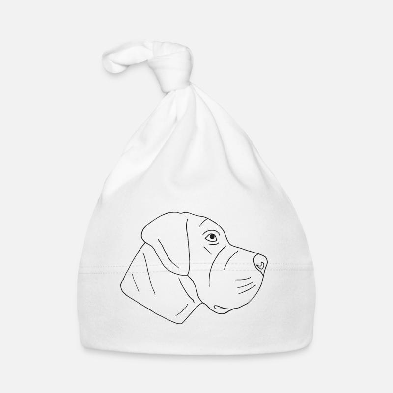 Deutsche Dogge Baby Bio-Mütze