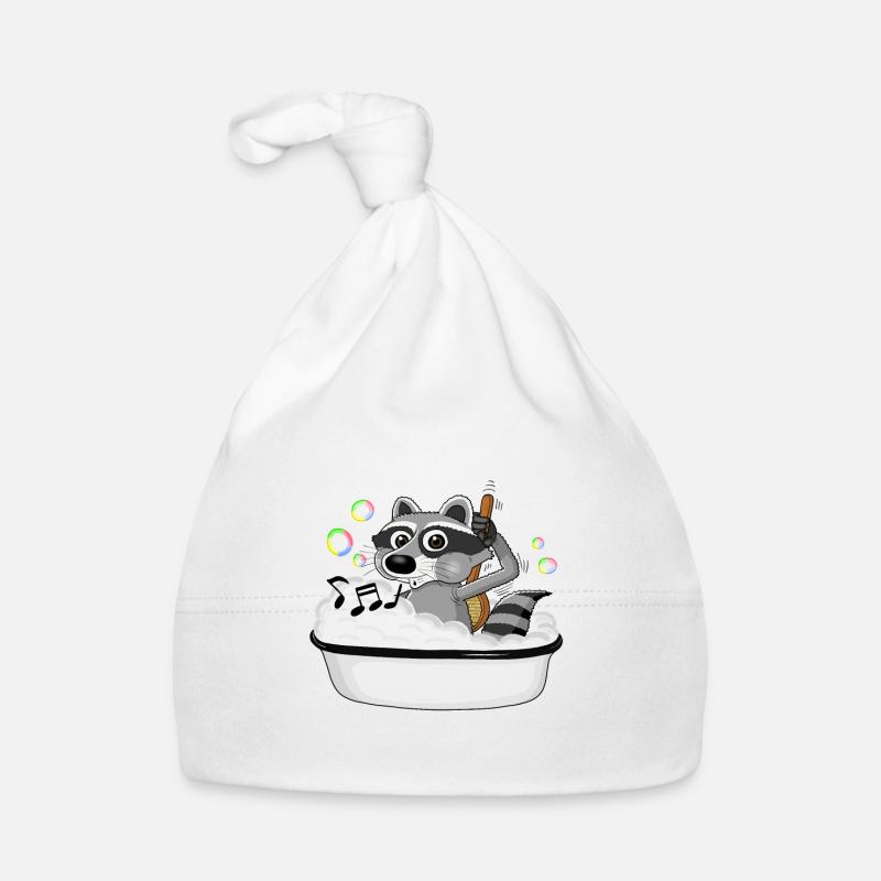 Waschbaer Bonnet bio Bébé