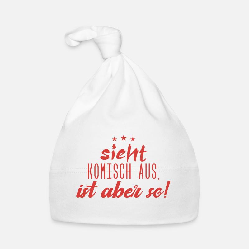 Sieht komisch aus, ist aber so ! Baby Bio-Mütze