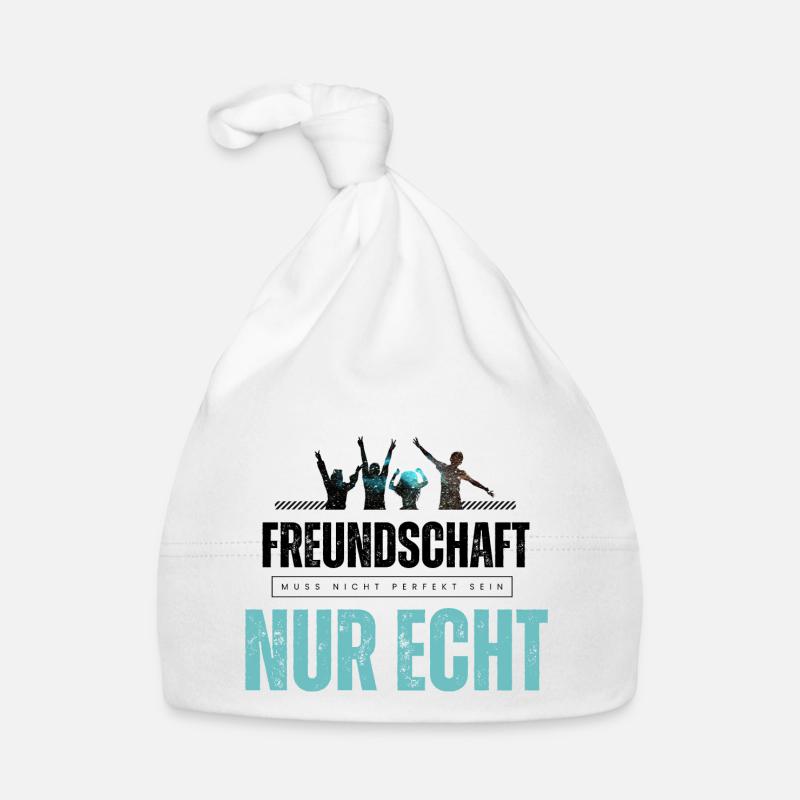 Beste Freunde FREUND Kumpel Kumpels Baby Bio-Mütze