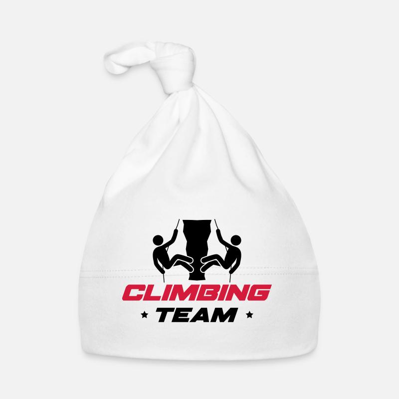 Mountaineer climbing Organic Baby Cap