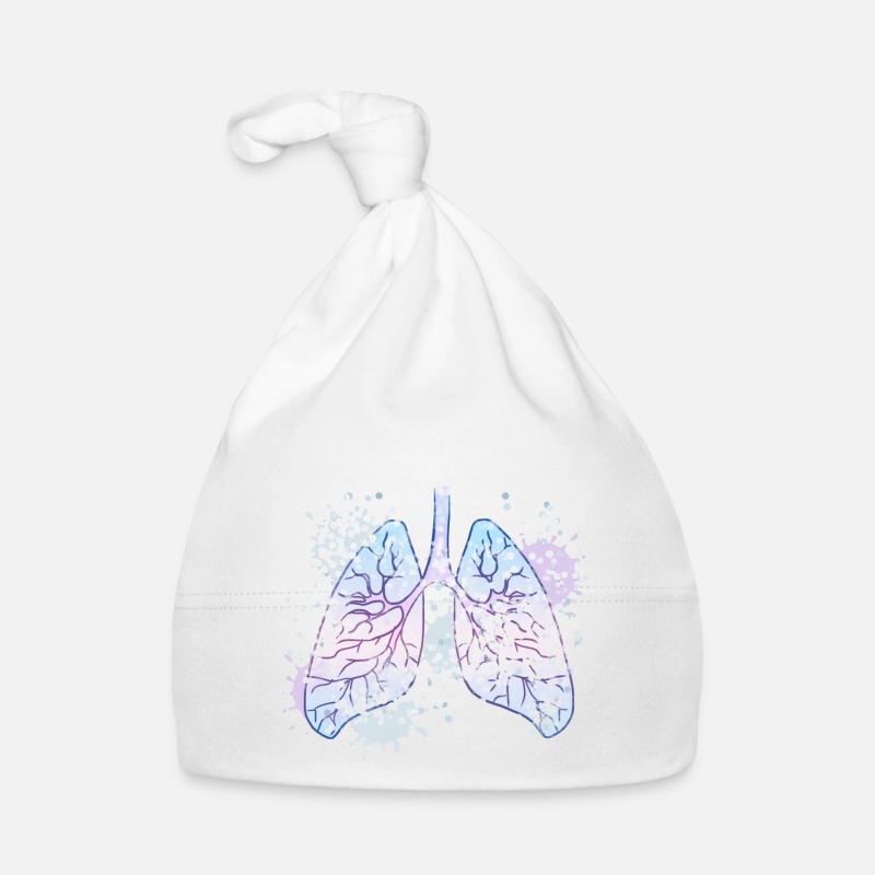 Lunge Bronchien Baby Bio-Mütze