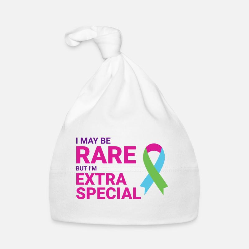 Extra Special Rare Disease Awareness Uniqueness Organic Baby Cap
