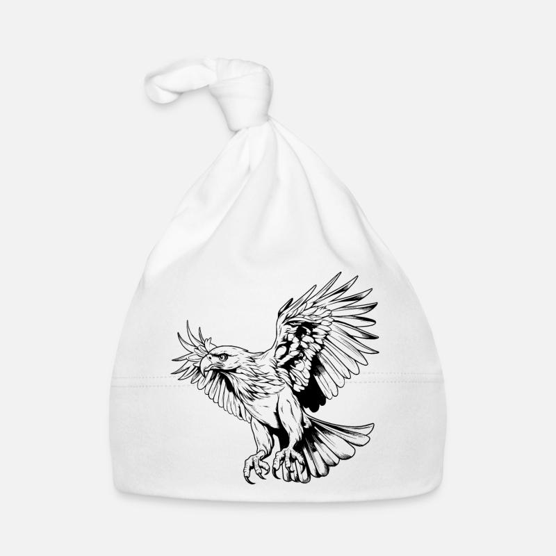 Greifvogel Baby Bio-Mütze