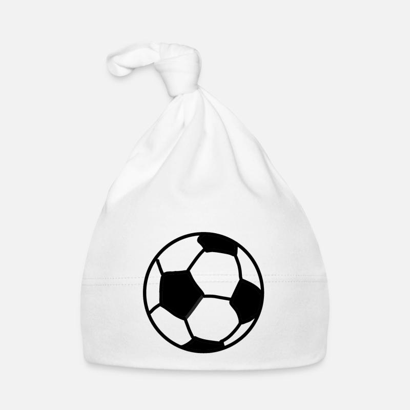 fußball ball Baby Bio-Mütze