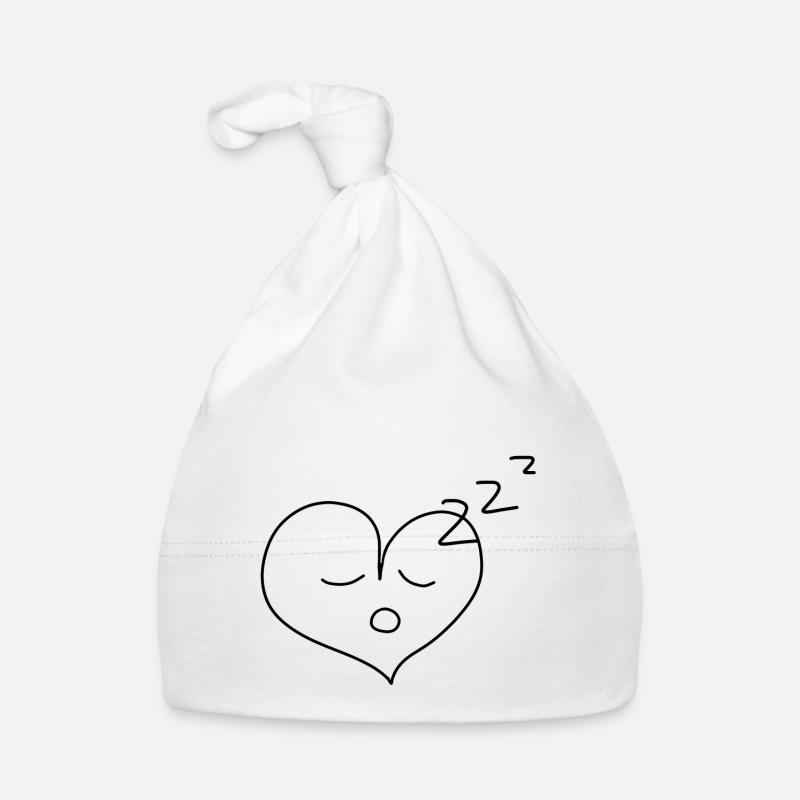 schlafen müde Baby Bio-Mütze