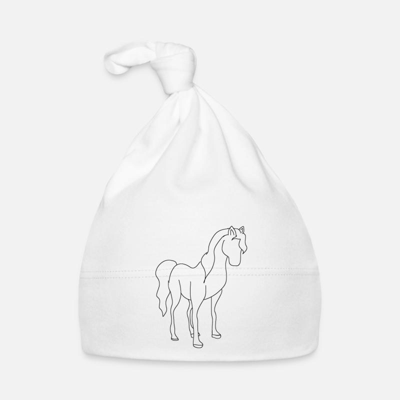 Équitation Bonnet bio Bébé