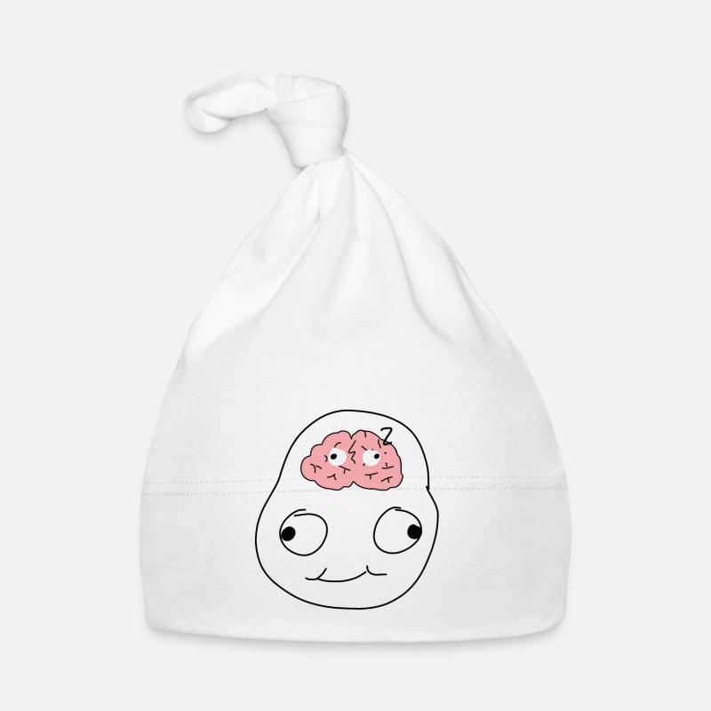 Drôle de cerveau Bonnet bio Bébé