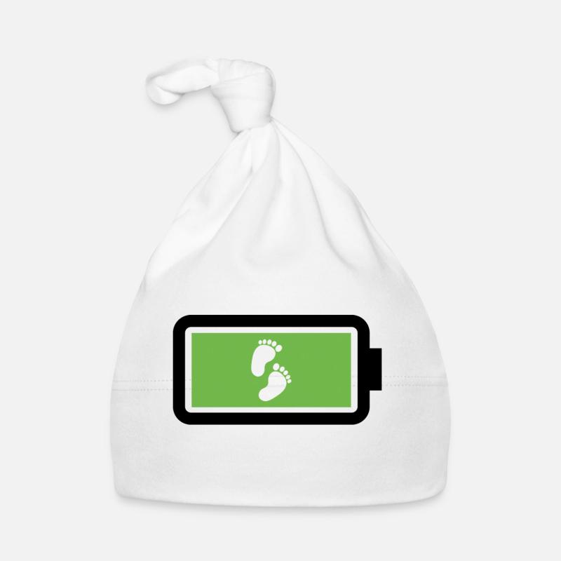 Volle Batterie Baby Bio-Mütze