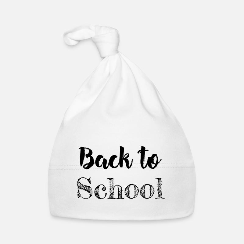 Back To School Organic Baby Cap