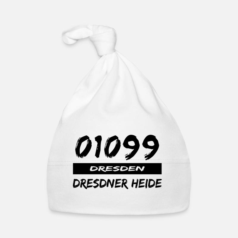 01099 Dresden Dresdner Heide tshirt Baby Bio-Mütze
