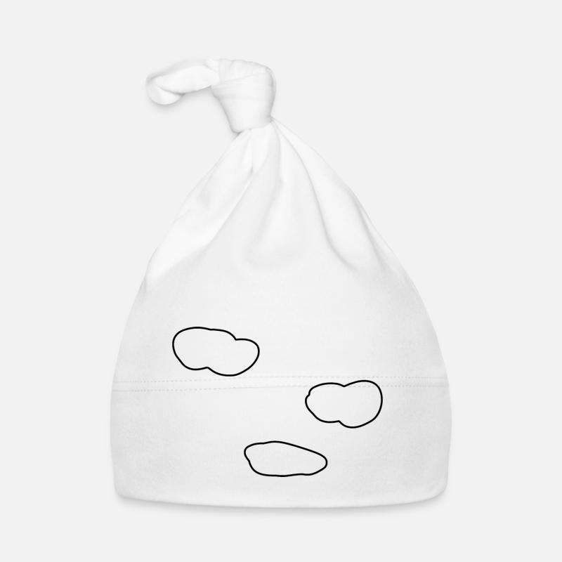 nuages ciel Bonnet bio Bébé