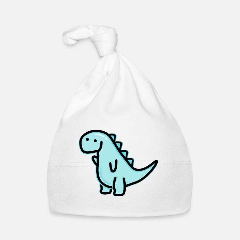 Cute Dino Organic Baby Cap