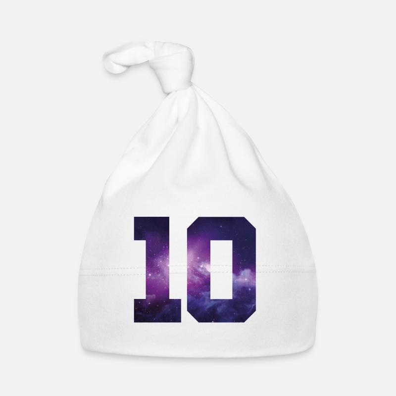 10 number years Organic Baby Cap