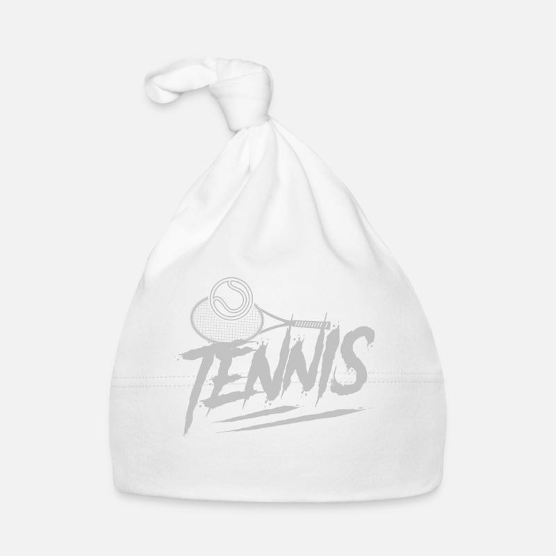 Tennis Sport Rackets Organic Baby Cap
