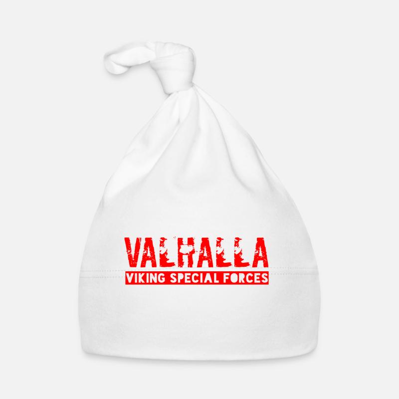 Valhalla Viking Special Forces Viking Design Organic Baby Cap