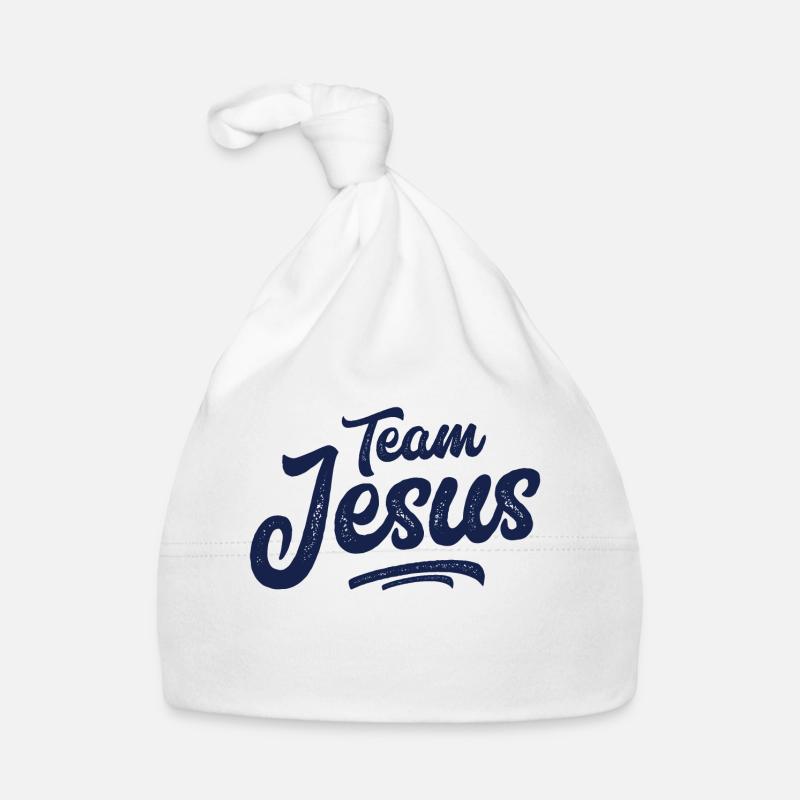 Équipe Jesus Christ Faith Bonnet bio Bébé