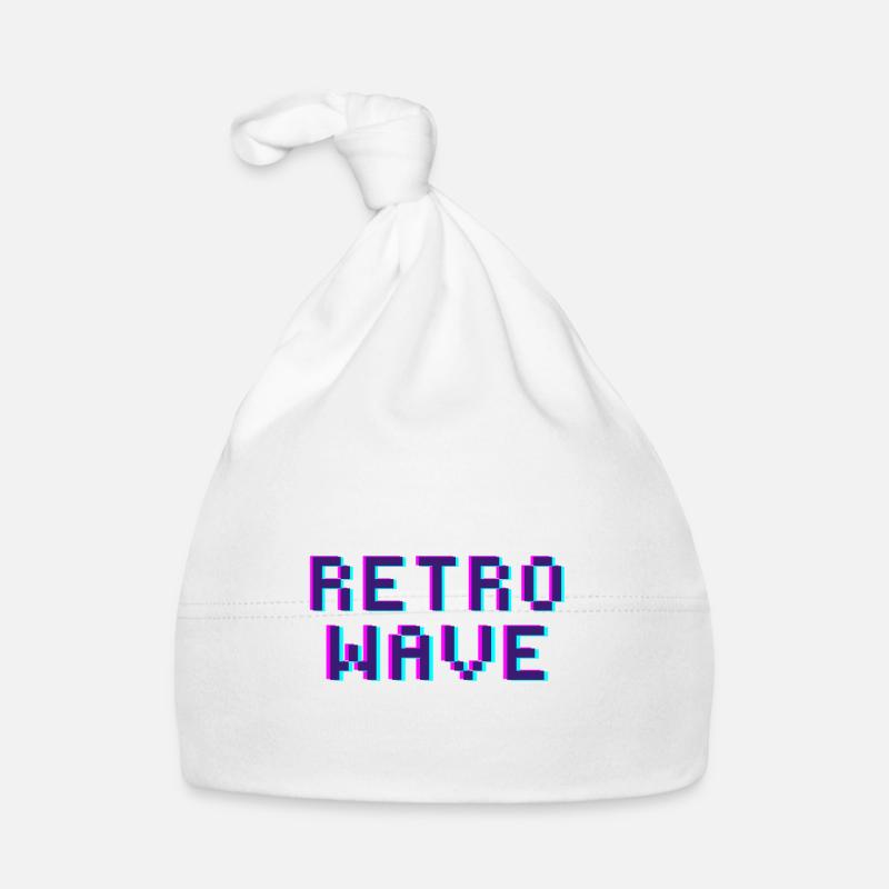 Disco numérique Retro Wave Vintage Style Funky Bonnet bio Bébé