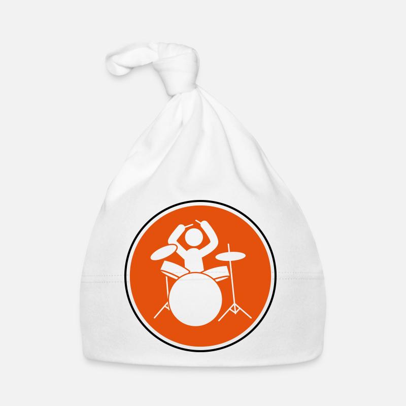 drummer icon drummer Organic Baby Cap