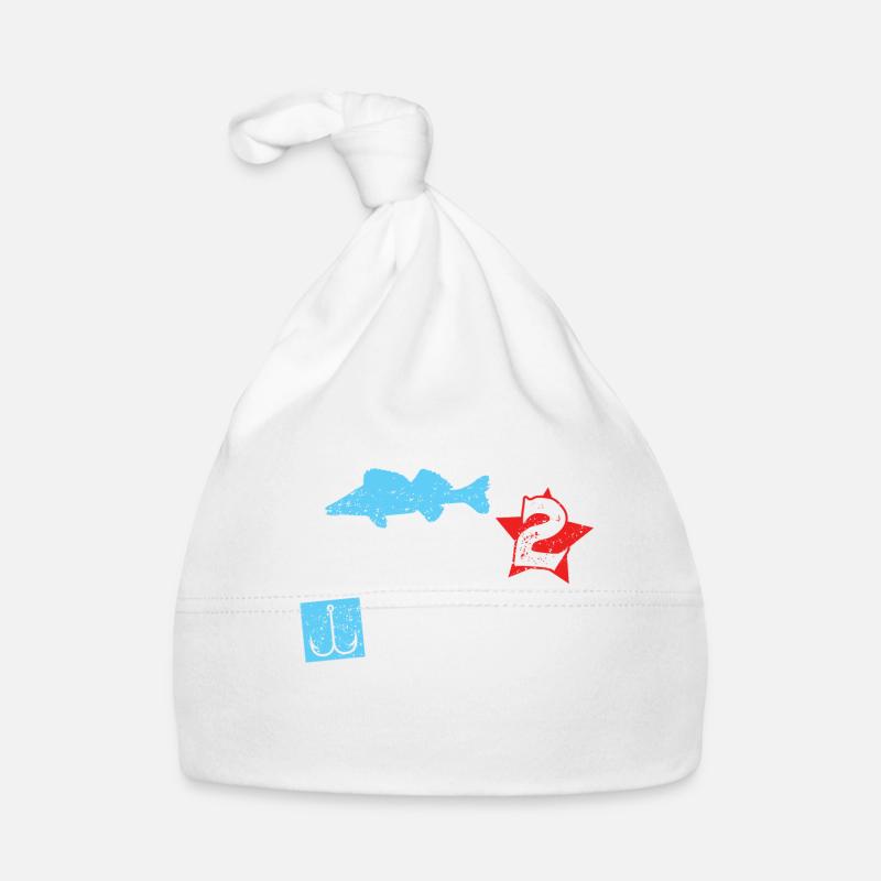 Né pour pêcher Pêche Pêche Bonnet bio Bébé