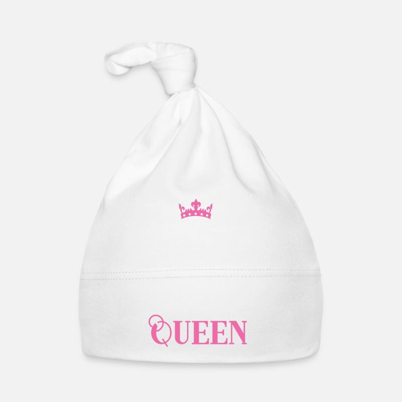 Lunettes de ski Ski Queen disant - Bonnet bio Bébé - blanc