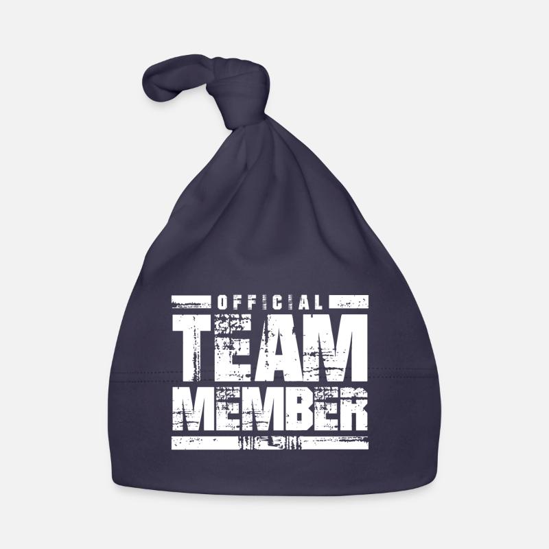 Team Member Official Organic Baby Cap