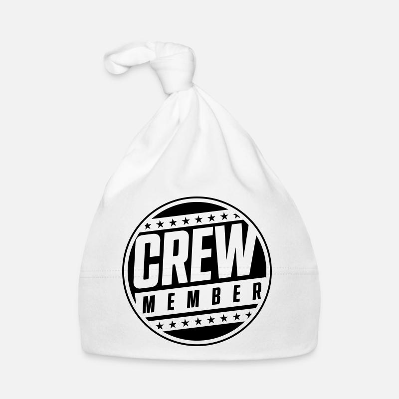 crew member design Baby Bio-Mütze