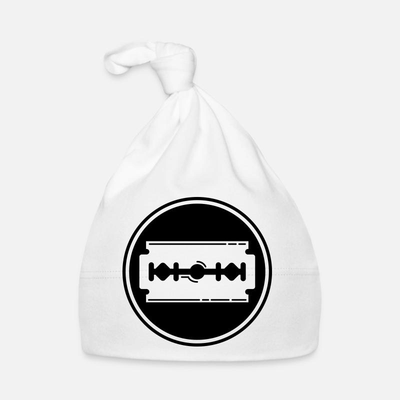 Icône de lame de rasoir Icône Bonnet bio Bébé