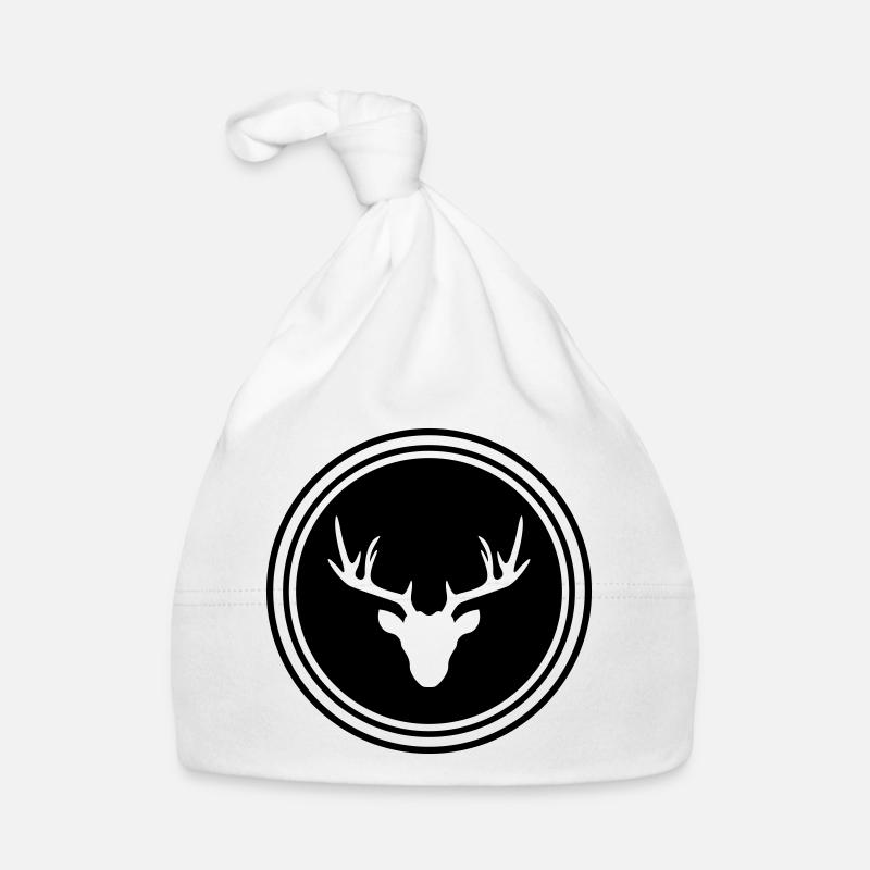 Deer Deer icon Organic Baby Cap