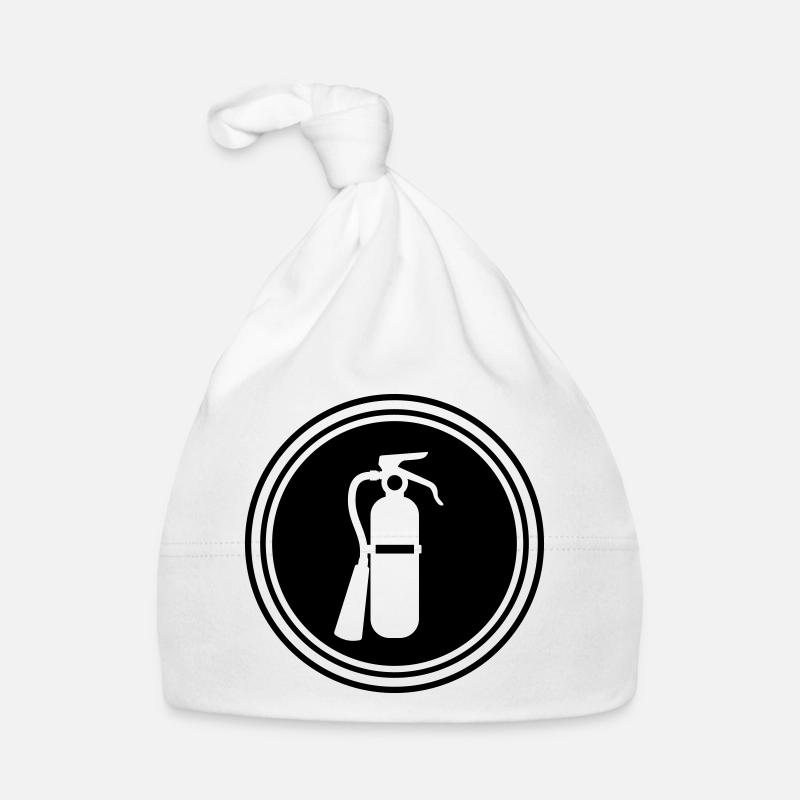 Fire extinguisher symbol Organic Baby Cap