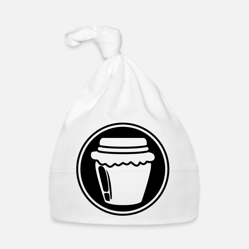 Symbole de confiture de miel Bonnet bio Bébé