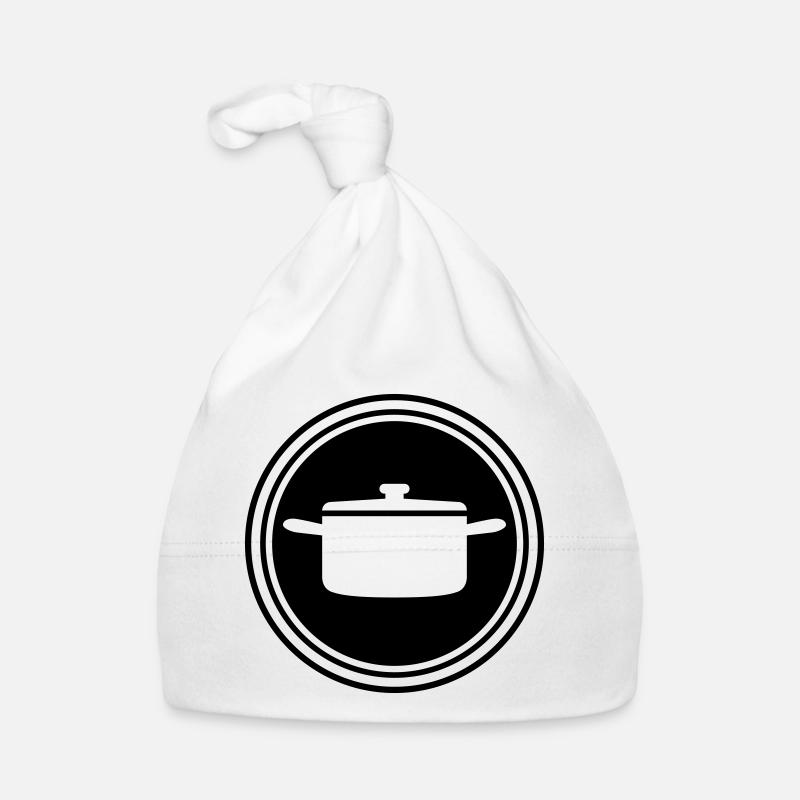 cooking pot circle Organic Baby Cap