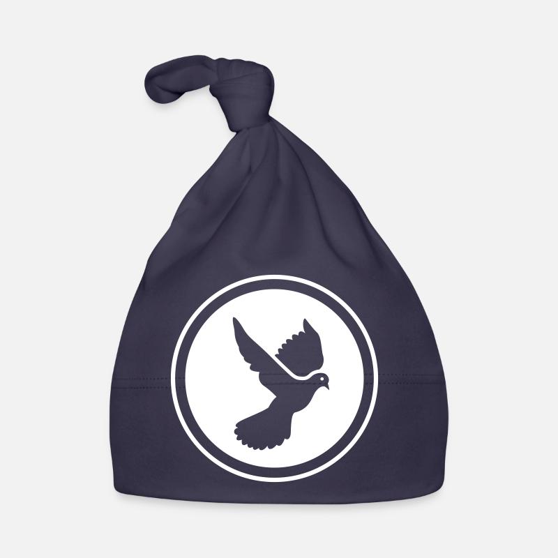 Taube symbol Baby Bio-Mütze