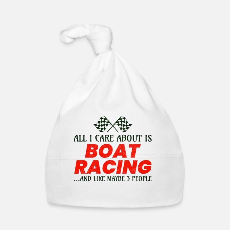 Course de bateaux à moteur Speedboat Course au large Bonnet bio Bébé