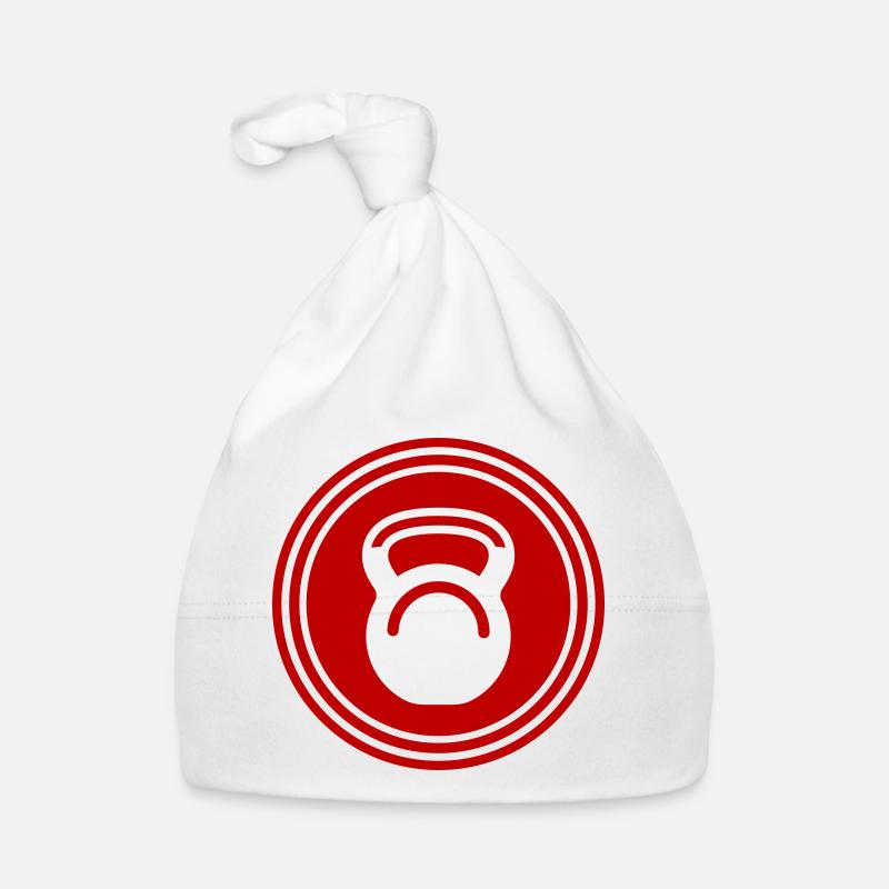 Hantel gewichte icon Baby Bio-Mütze