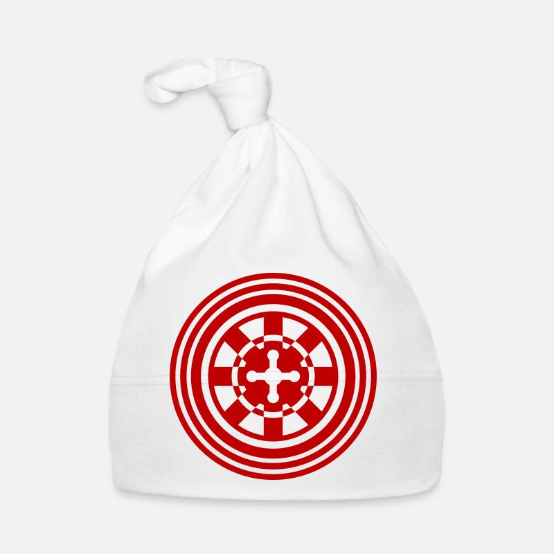 Symbole d’icône de roulette Bonnet bio Bébé