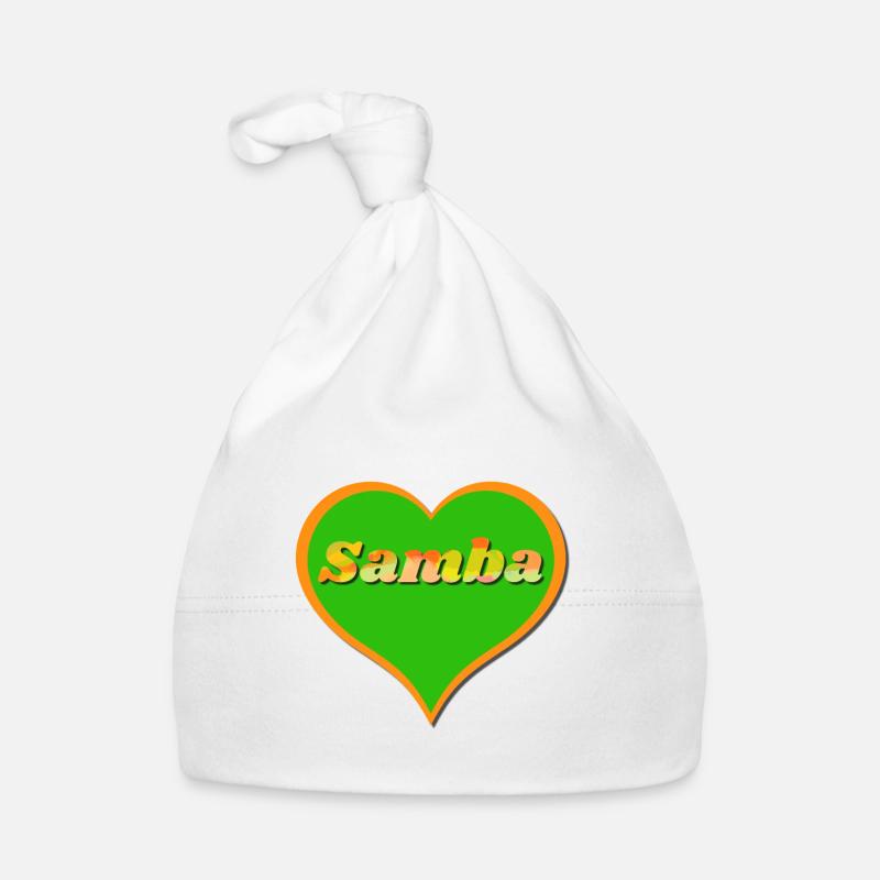 Samba Herz Baby Bio-Mütze